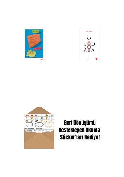 Kırmızıyı Sevenler Derneği + Aloda + Okuma Sticker'ları