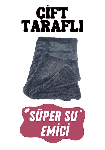 Mikrofiber Araç Kurulama Bezi 1300 Profesyonel Oto Kurulama Bezi