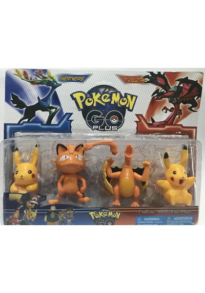 Pokemon Go Plus 4 Lü Figür Karekter