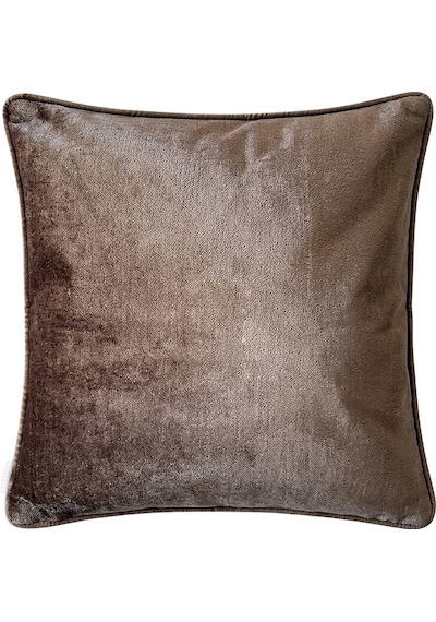 "albert" Kadife Dokulu Kırlent Kılıfları - 45x45 Bronz