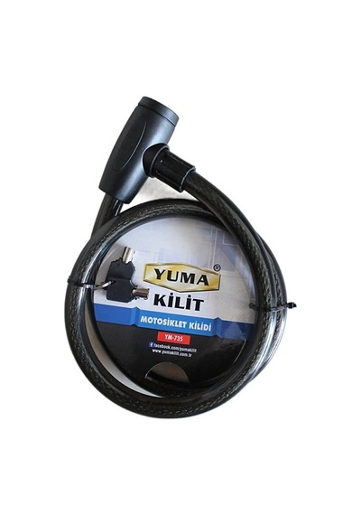 Yuma Ym-735 120 Cm 20 Mm Motorsiklet Kilidi Evimdeyokyok