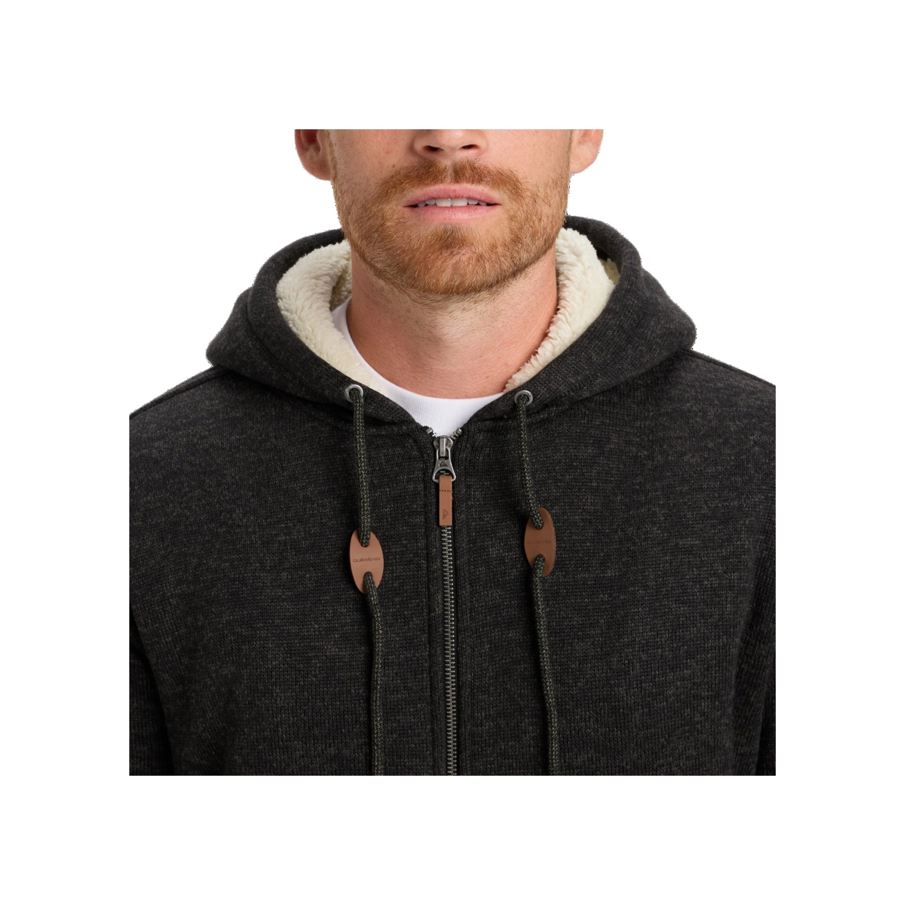 Quıksılver Quiksilver Keller Sherpa Erkek Siyah Sweatshirt 6452 SiYAH