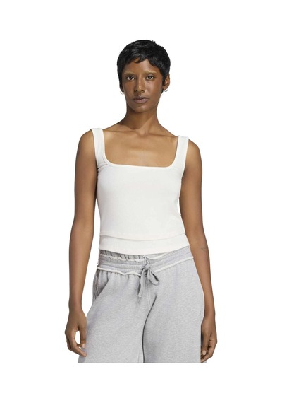 Clowhı Adidas Kadın Günlük Atlet Jersey Tank Kt4673 beyaz