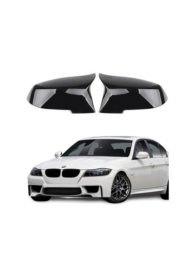 Bmw 3 Serisi E90 2005 2009 Yarasa Ayna Kapağı Siyah