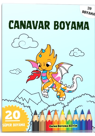 Hayal Gücünü Geliştiren Boyama Kitap Seti 11 Kitap