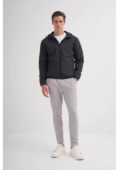 Cazador Basic Regular Fit Antrasit Erkek Mont 10200