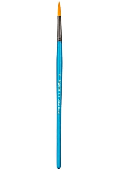 Bigpoint 111 & 210f Serisi Sentetik Kıl Yuvarlak Ve Kesik Uçlu Fırça Seti 4'lü Blister X 6 Blister