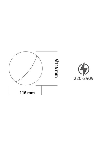Lambaderler, Avizeler İçin Uyarlanabilir 1 Metre Kablolu 25 Watt 3000k Sarı Ledli Ampul, Led Armatür Beyaz - Siyah