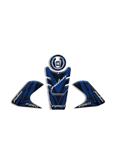 Motosıklet Kaplama Bajaj Pulsar F250 Tank Pad Set 2022/2024 Uyumlu 03