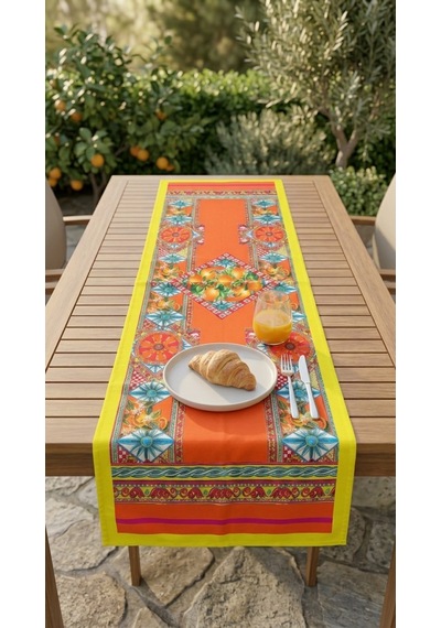 Solara Limone Runner Çok Renkli