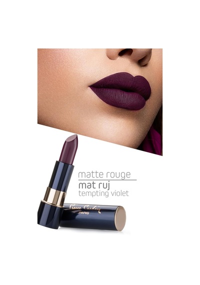 Pierre Cardin Matte Rouge Mat Ruj - Tempting Violet