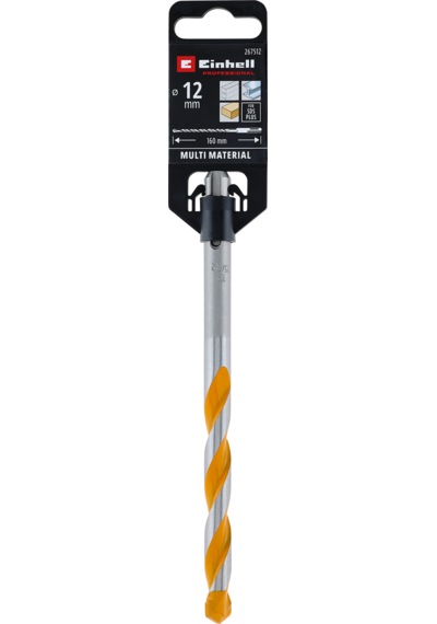 Einhell SDS Plus Çok Amaçlı Matkap Ucu 12 x 160 mm 49267512, Ø 12 mm, 40Cr çelik, 130° elmas taşlanmış uç