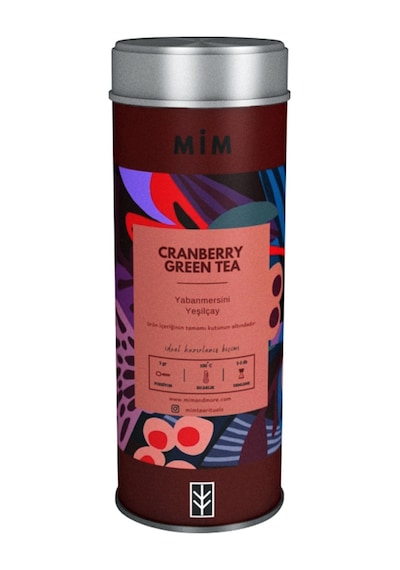 Mim Tea Cranberry Green Tea Yabanmersinli Yeşilçay 50 G