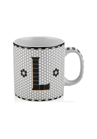 Monogram Kupa L Açık Ahşap