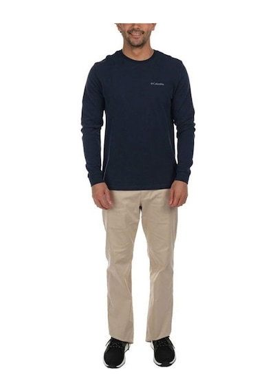 Columbia Csc M Basic Sm Logo Ls Tee Lacivert Erkek Tişört Cs0354-472