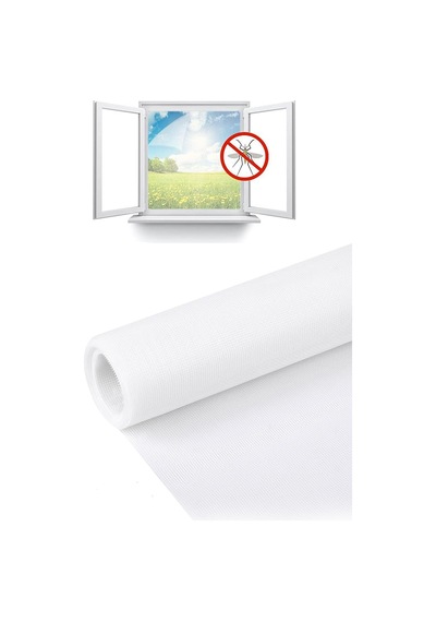 Yapışkanlı Sineklik 130x150 Cm Uzun Ömürlü Sinek Böcek Engelleyici Tül Pimapen Pencere Için Tel Poly