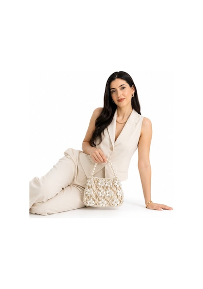 Atelier Emine Floral Lattice Çanta Çok Renkli