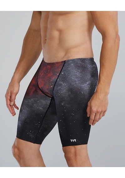 Tyr Durafast Elite Erkek Jammer Mayo - Starborne Siyah - Kırmızı
