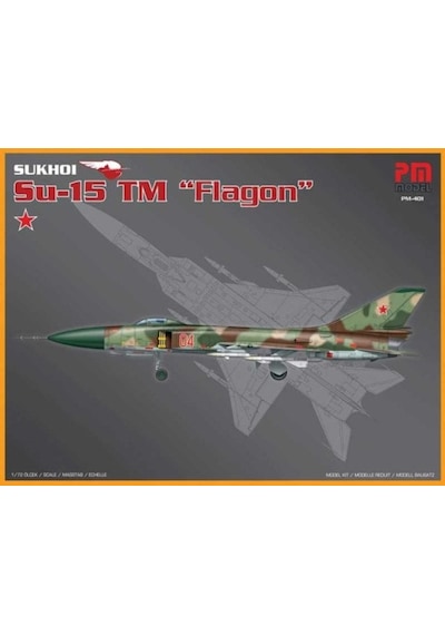 Su-15 Tm Flagon Pm Model Demonte Plastik Uçak Maket Kiti