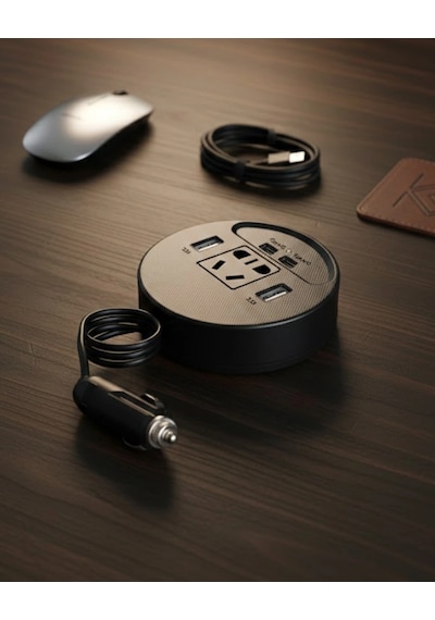 Çok Amaçlı Araç Power Charger Yüksek Verimli Güç Dönüştürücü Çok Renkli