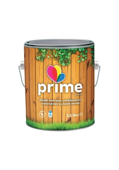 Prime Su Bazlı Ahşap Vernik - - Açık Bej