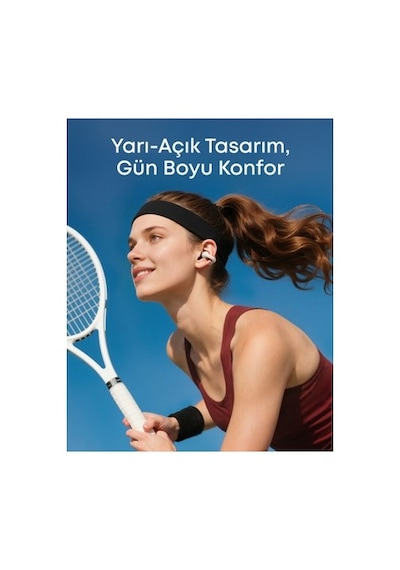 Açık Kulak Teknolojisi İle Bluetooth Kulaklık, Ip55 Su Geçirmez