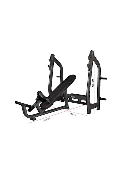 Max Life Olimpik Eğimli Incline Bench Press Sehpası