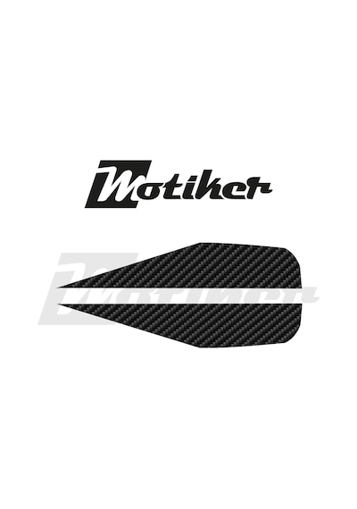 Yamaha Yzf R25 - R3 / 2025 - 2026 Model Sağ Sol Arka Kuyruk Üzeri Mat Karbon Tasarım Sticker Etiket Modeli