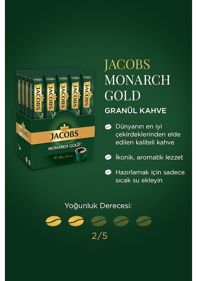 Jacobs Monarch Gold Stick Kahve 26 Adet x 2 G