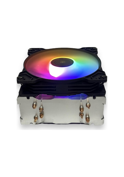 Strong M4-12xpro 12cm Rainbow 4 Bakır Kule Tipi İşlemci Cpu Fan