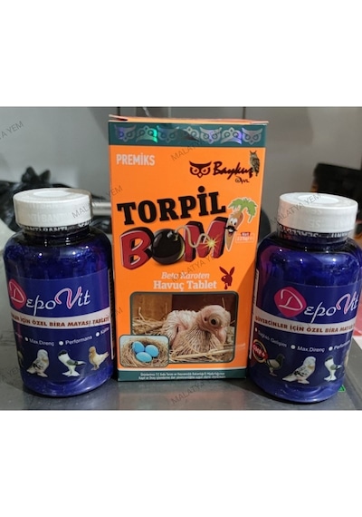 Yavru Hapı-süper Kalite 3 Lü Set-güvercin-horoz-1500 Tablet
