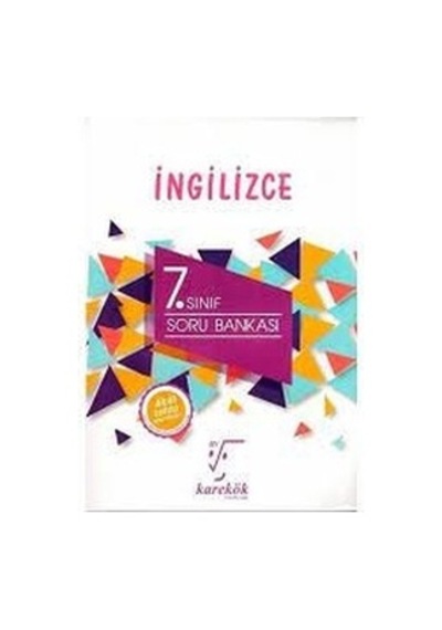 7.Sınıf İngilizce Soru Bankası -  Karekök Eğitim Yayın