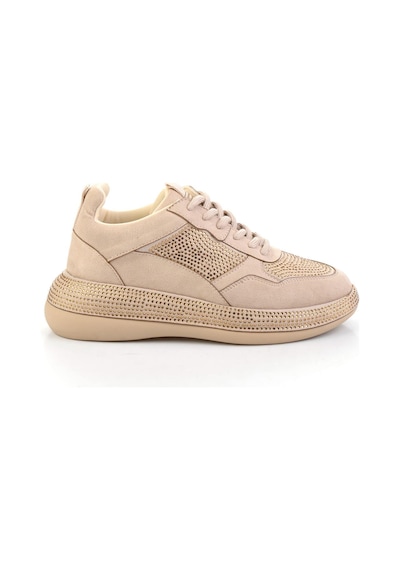 Bambi Bej Kadın Sneaker K01228090987 Bej
