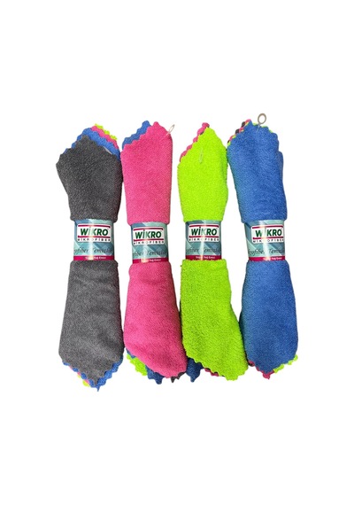 Gmax Mikrofiber Bez 4 Lü Dürüm 32 Cm X 29 Cm Glz02011142