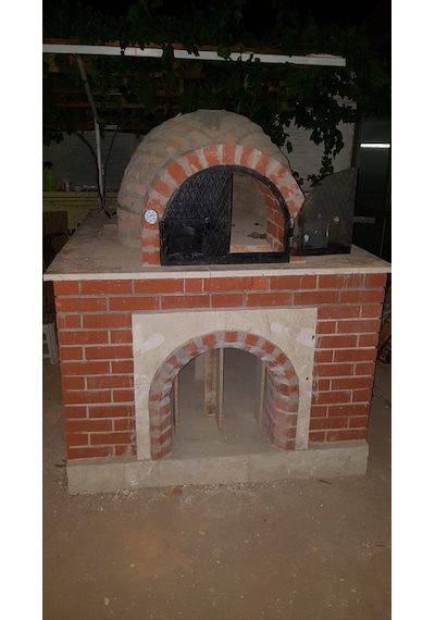 Simga 100 MM 500 Derecelik Taş Fırın Termometresi 40 Cm Boylu