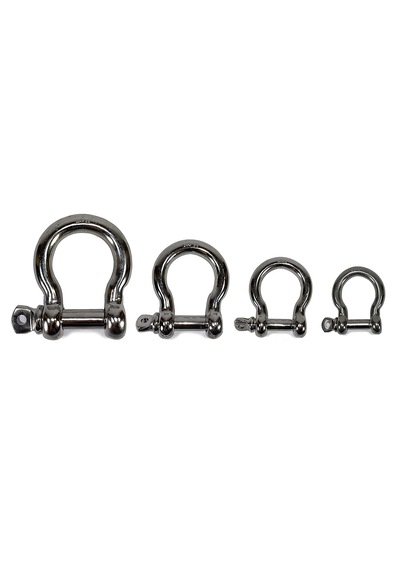 2'li Omega Zincir Kilidi. 10mm. Paslanmaz Krom