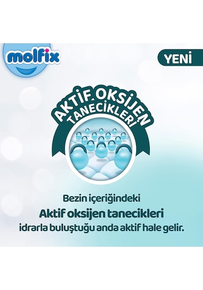 Molfix Premium 5 Beden Bebek Bezi Ultra Fırsat Paketi 66x2 132 Adet 5 Numara
