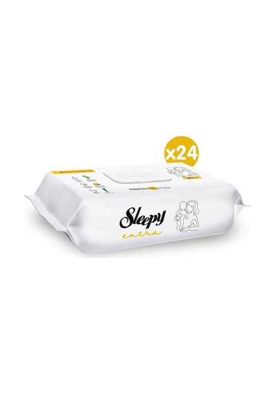 Sleepy Extra Islak Bebek Havlusu 24 X 70'Li