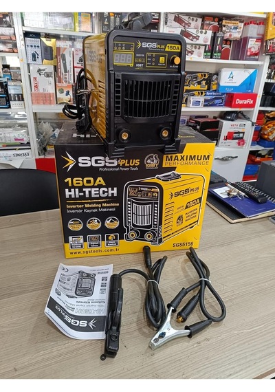 Tr Plus 160a Hi-tech Inverter Kaynak Makinesi, Fanli Soğutmalı, Çanta Tipi