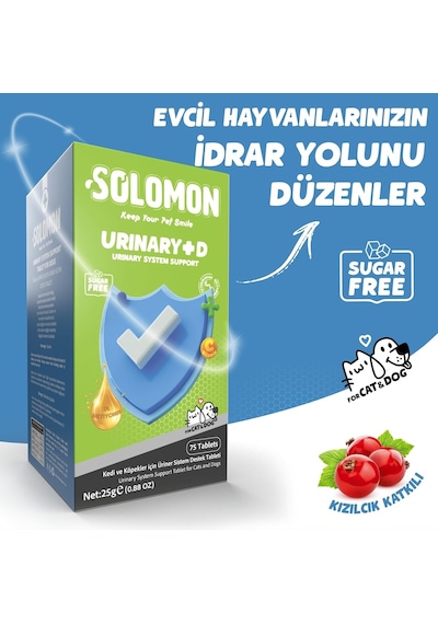 Solomon Süper Bağışıklık Set Kedi Ve Köpek İçin Glucosamine - Urinary - Immune C