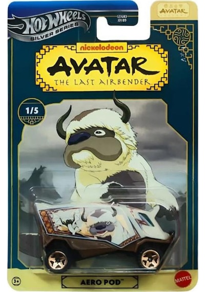 Hot Wheels - Aero Pod - Appa Silverseries Avatar Avatar The Last Airbender Jcb86 Gdg83 Jdy89 Çok Renkli