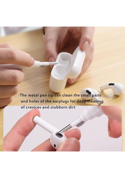 5'i 1 Arada Klavye Ve Kulaklık Temizleme Seti - Airpods 1/2/3/pro, Pc, Dizüstü Bilgisayar, Cep Telefonu, Kamera İçin Aksesuar Çok renkli