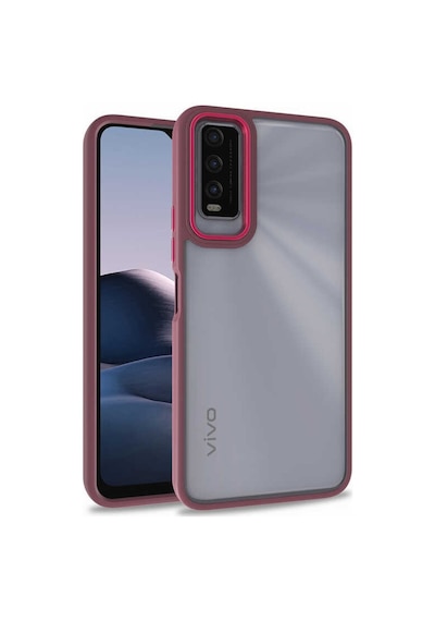 Vivo Y20 Kılıf Zore Flora Kapak (543123719)