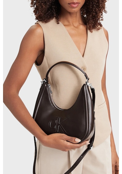 Calvin Klein Logolu Çıkarılabilir Askılı Çanta Lv04f3561gbal Kadın Çanta Lv04f3561g Bal Kahve