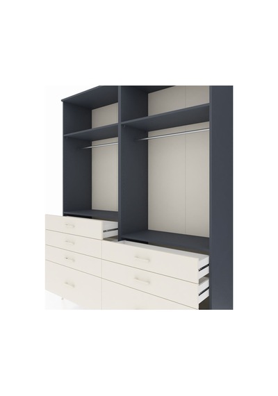 Hyperion Gardrop 4 Raflı 7 Çekmeceli 2 Askılı 176x44x221 Antrasit-antrasit/aytaşı Antrasit/aytaşı Hyperion Gardrop 4 Raflı 7 Çekmeceli 2 Askılı 176x44x221 Antrasit-antrasit/aytaşı Antrasit/aytaşı