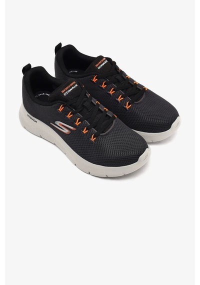 Skechers Go Walk Flex Vespid Erkek Yürüyüş Ayakkabı Siyah/turuncu