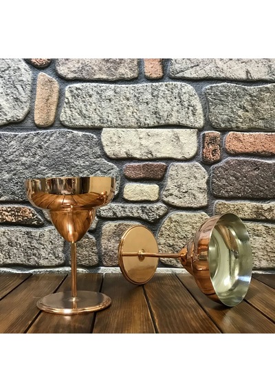 Bakır Margarita Bardağı