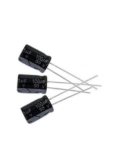 100uF 50V Kondansatör 8x12mm