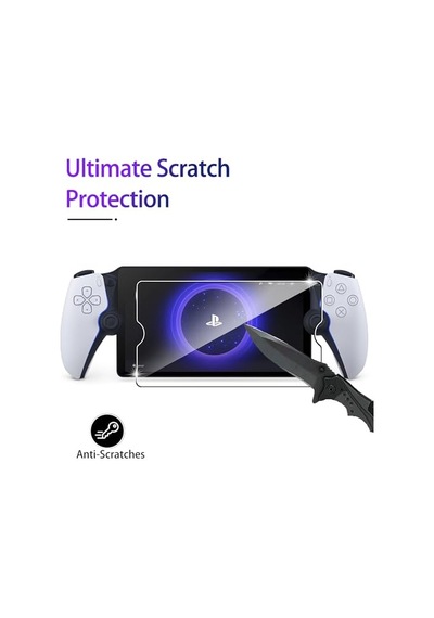 Sony Ps5 Playstation Portal/ps Portal İçin Kırılmaz Cam, 2 Adet 9h Sertlikte Çizilmeye Karşı Dayanıklı Kı