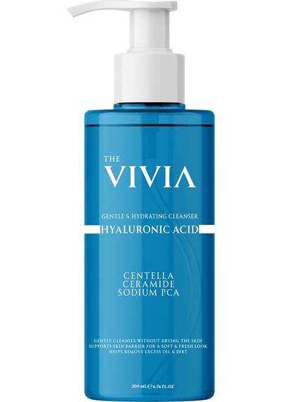 The Vivia Sebum Dengeleyici, Ve Siyah Nokta Karşıtı Yüz Temizleme Jeli Tüm Cilt Tipleri 200 Ml